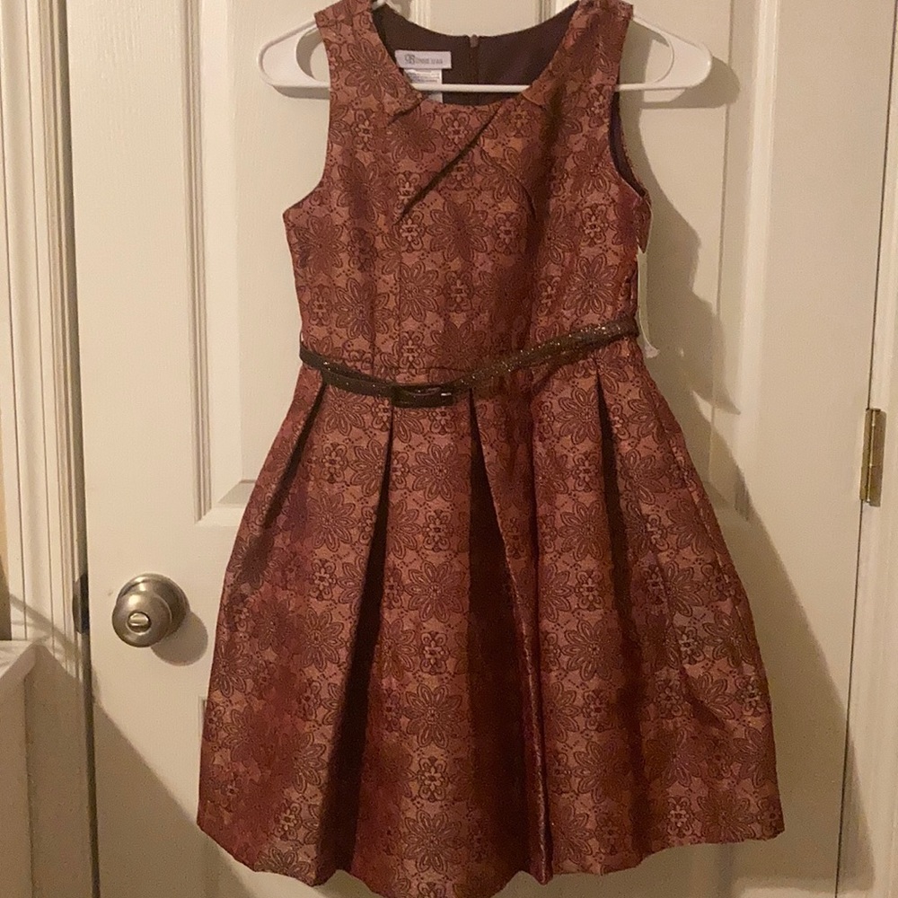 Reddish brown Bonnie Jean dress